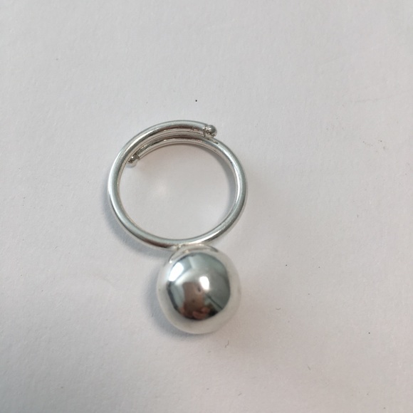 Silver ring 950 - Picture 4 of 5